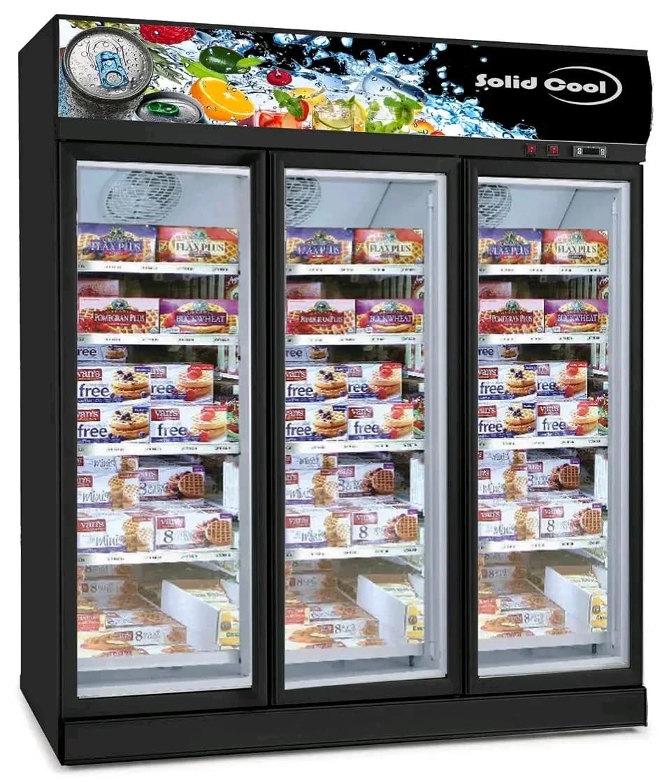 Solid Cool Commercial Freezer SCF-3DTT | 2190L Capacity - Image 1