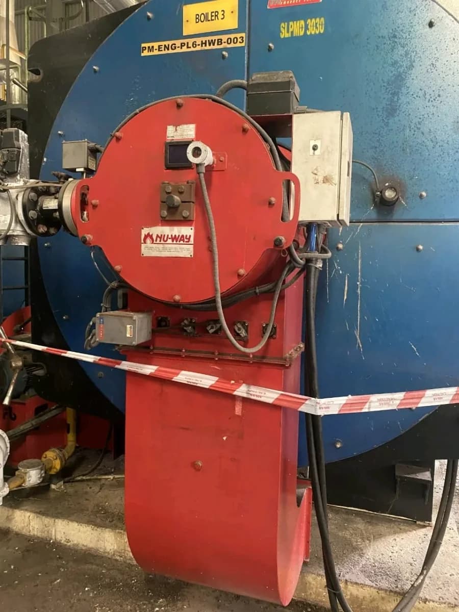MECHMAR Industrial Boiler SLMD 2000 | Used Steam Generation - Image 3
