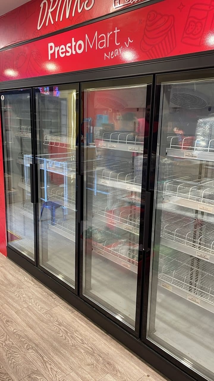 4 Door Commercial Refrigerator Chiller for Hospitality Industry | Brand New - Image 1