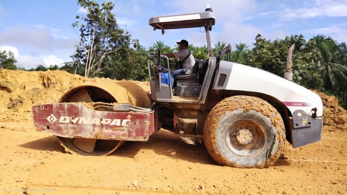 Dynapac | Compactor | CA30D | 2021 | Used - Image 9