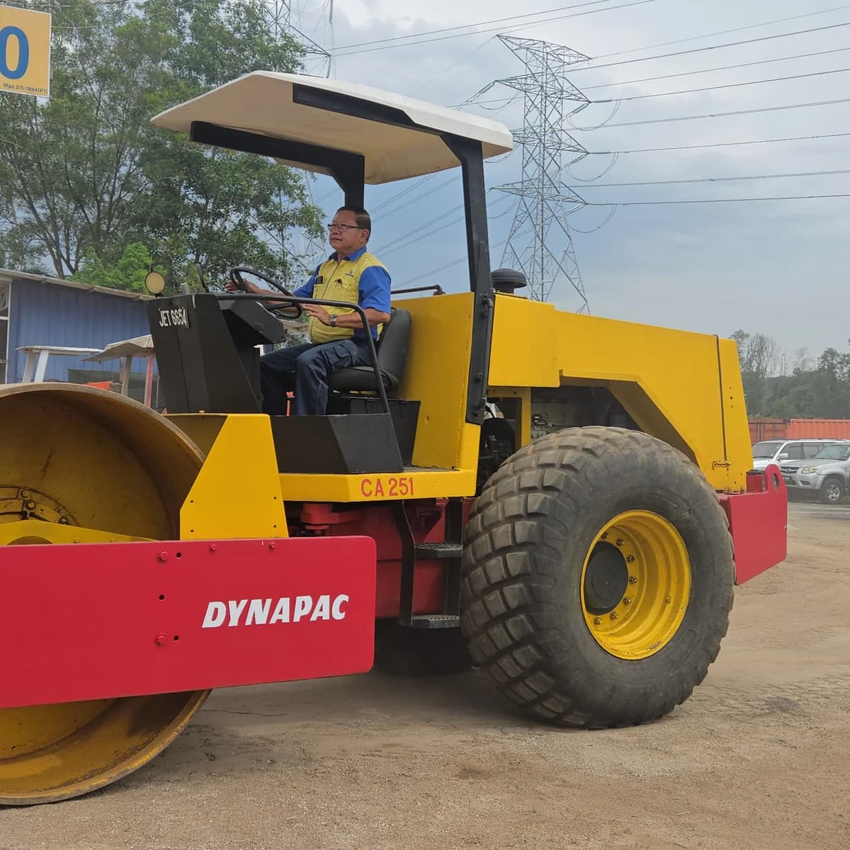 DYNAPAC | Vibratory Compactor | CA251 | 1997 | Used | JET6654 - Image 12
