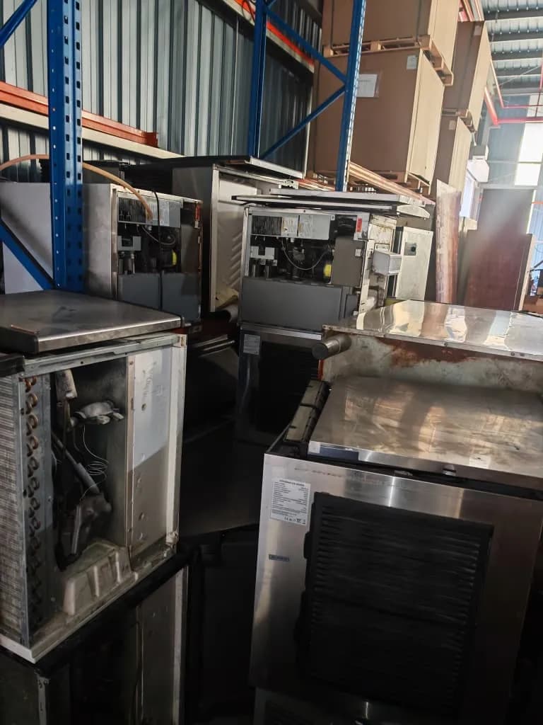 Europe & Japan Mix Brand Ice Maker | 30 Units Big & Small | 15 Ice Bins | 7-8 years Used | Lock, Stock, and Barrel Sale | Working & Need Repairs - Image 2