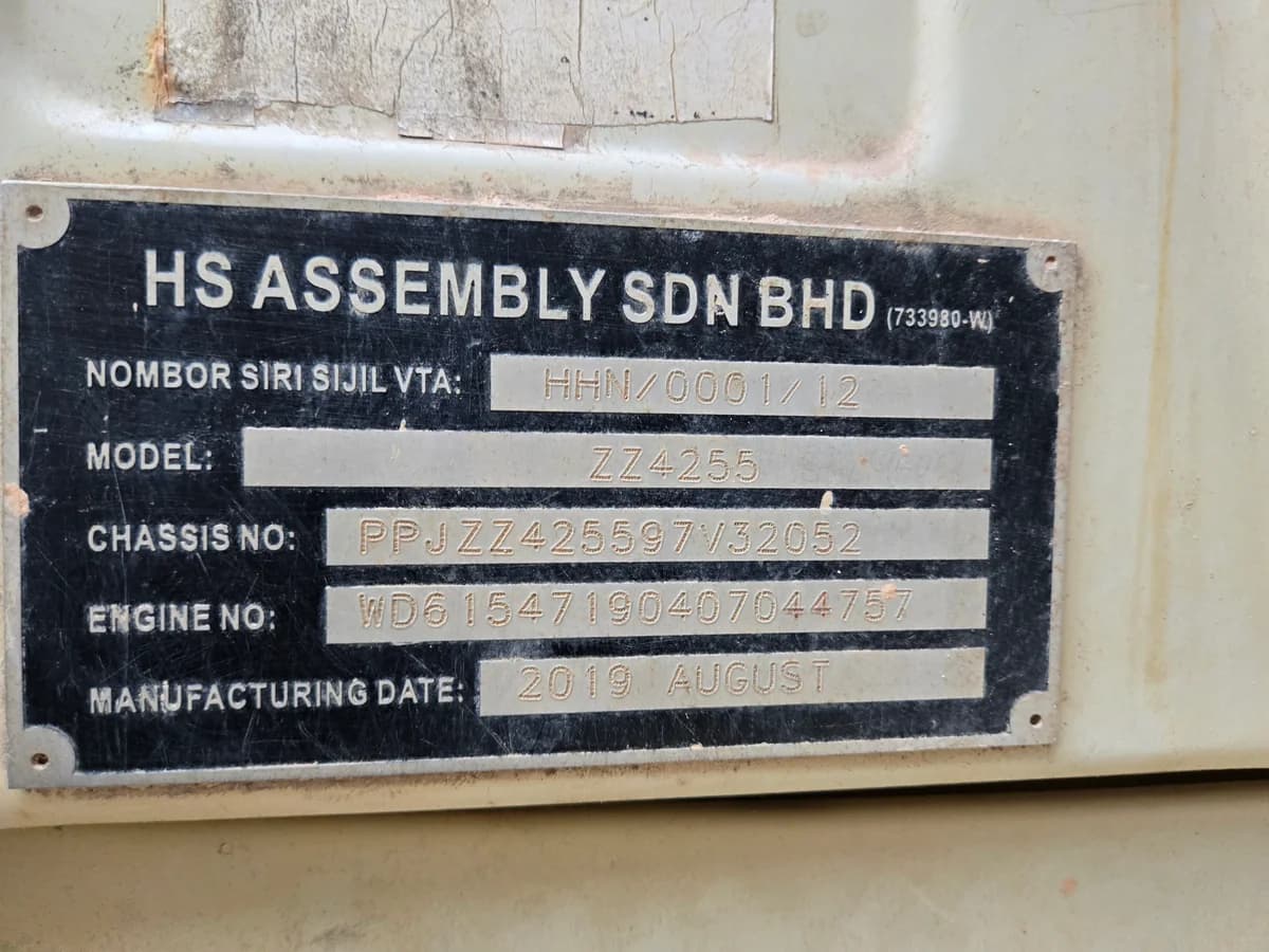Hohan | Dump Truck | ZZ4255 | 2019 | Used | AM68 - Image 14