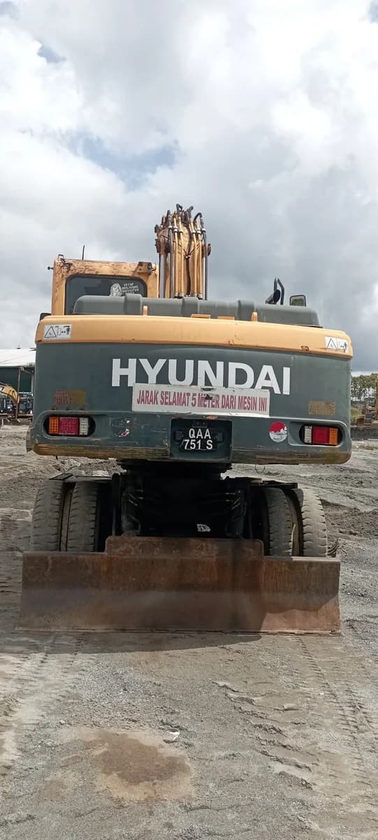 Hyundai | Wheel Excavator | R140W-9S | 2016 | Used | WX14 - Image 6