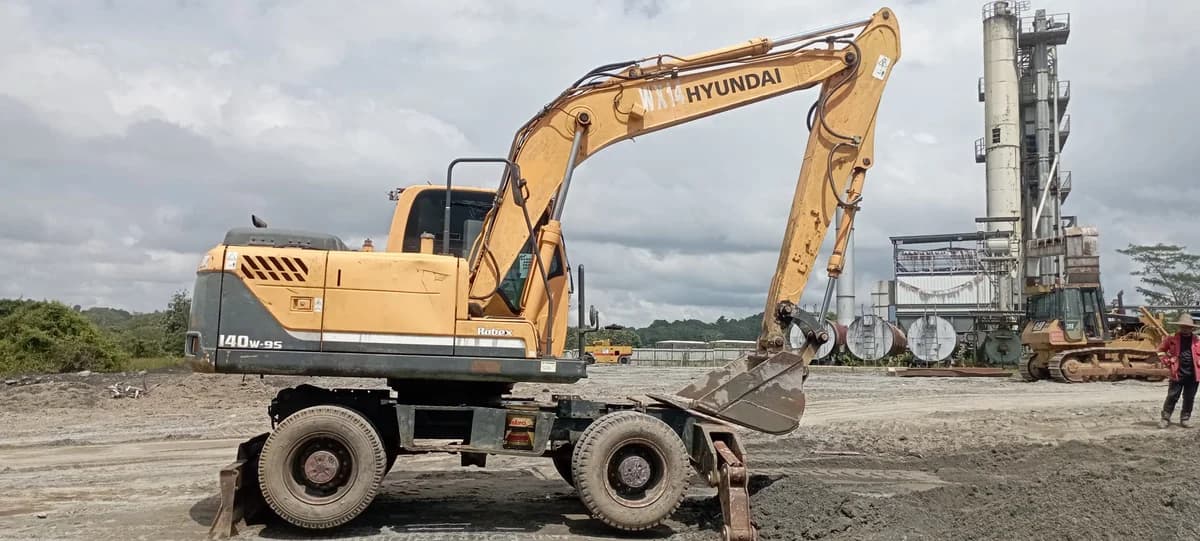 Hyundai | Wheel Excavator | R140W-9S | 2016 | Used | WX14 - Image 7