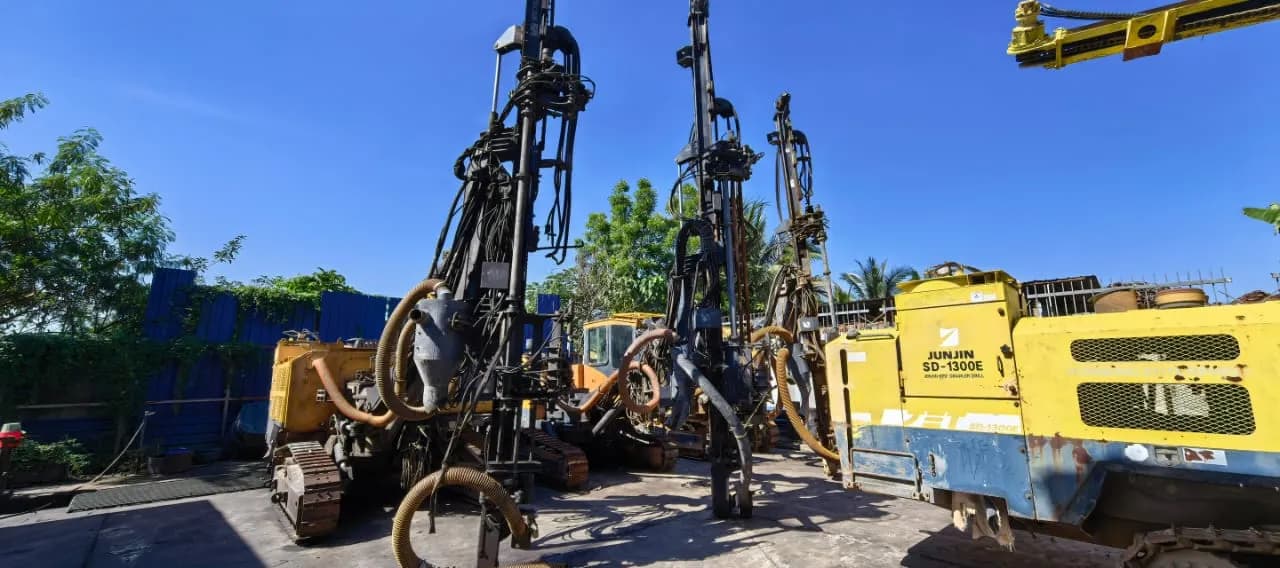 Junjin | Hydraulic Crawler Driller Rig | SD-1300E | 2011 | Used | CD7 | CD10 - Image 5