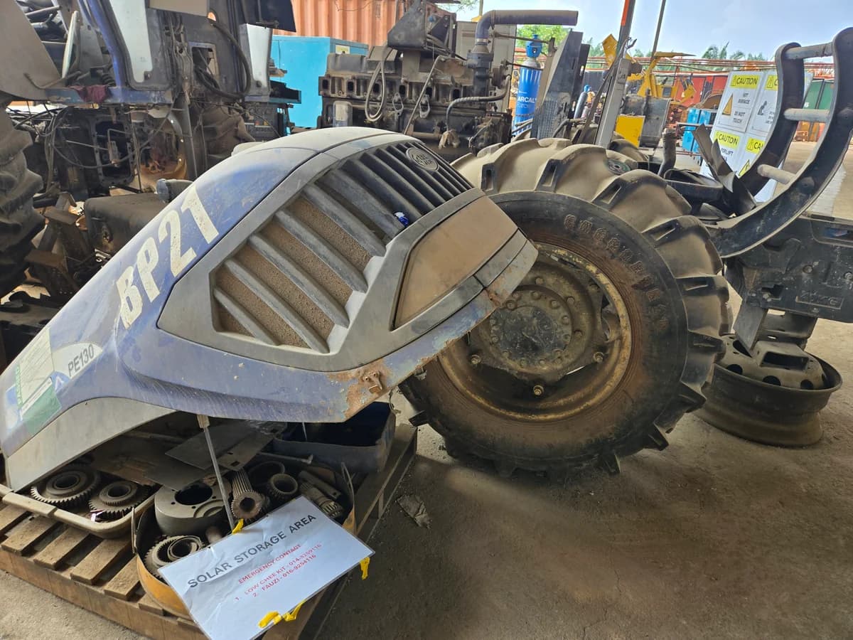 Kinta | Tractor 4WD | PE130 | 2017 | Used | BP21 - Yet to Assemble & Retrofit - Image 7