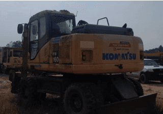 Komatsu Wheeled Excavator | PW160-7EO | Used | EK139 | 2011 | 13170 Hours - Image 5