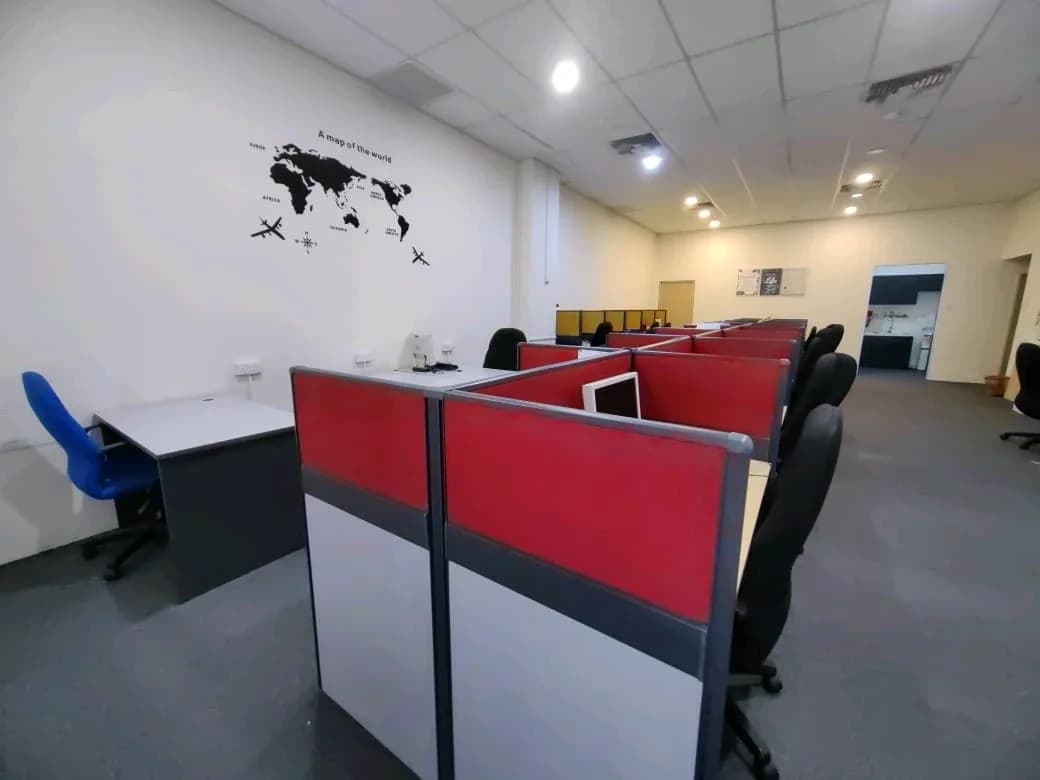 Office Workstation Cubicle Set | Used Office Furniture with Partitions - Image 6