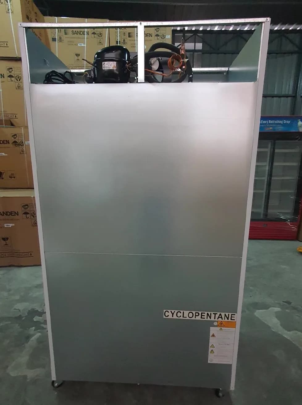 SANDEN | 2-door Glass Display Chiller | YPC-1100 | New | Price : RM 2,400 (Was RM 2,780, | 14% Savings) - Image 11