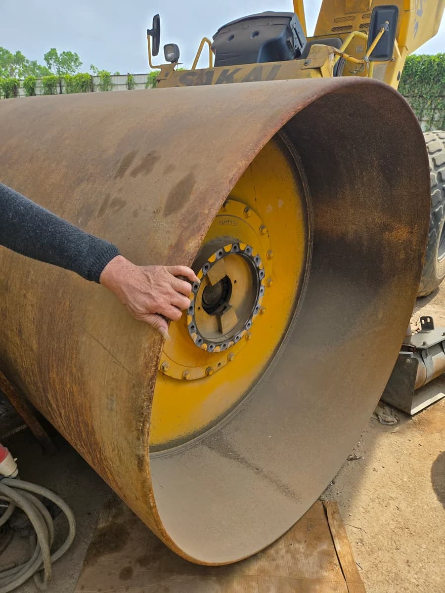 Sakai | Compactor | SV520D | 2017 | used | CP47 -- Engine & GearBox Failure, Sold As-Is, Need Repair, Full Spare Parts Provided - Image 16