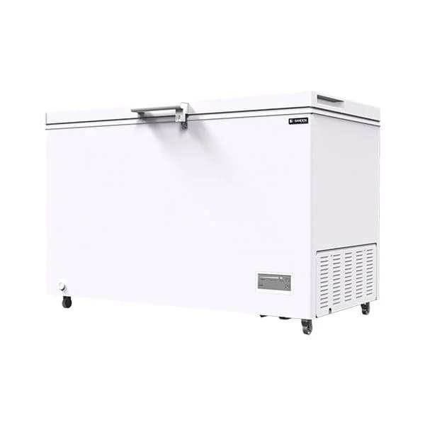 SANDEN Chest Freezer SNH-0455 | Hard Top, Show Room Unit - Image 1