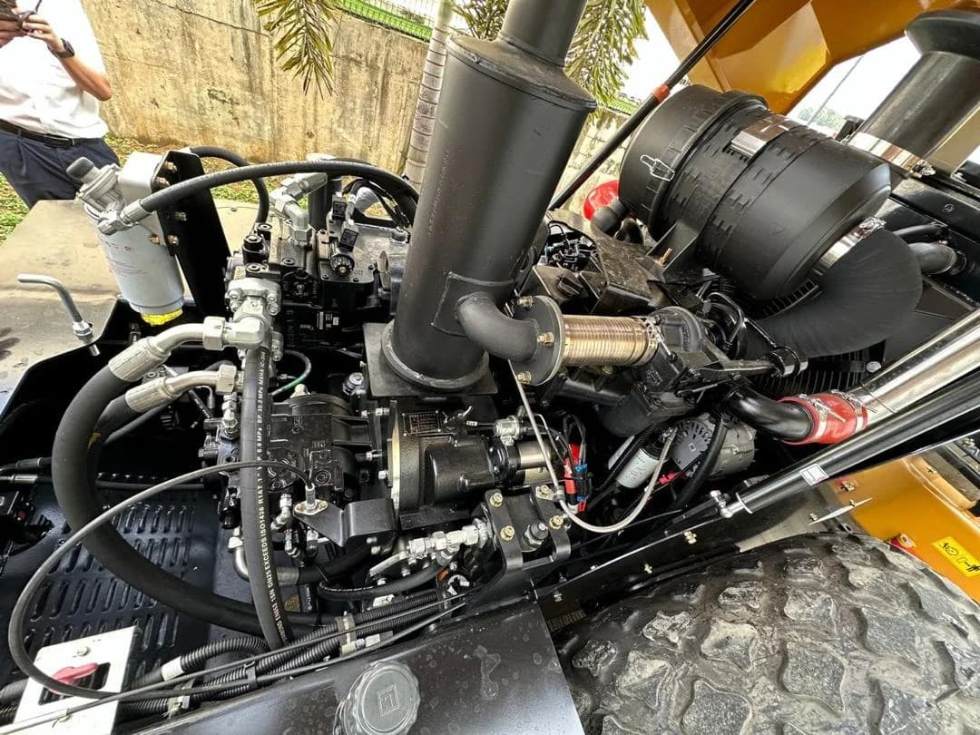SANY Compactor SSR120C-10 | Used Road Roller, Open Engine - Image 9