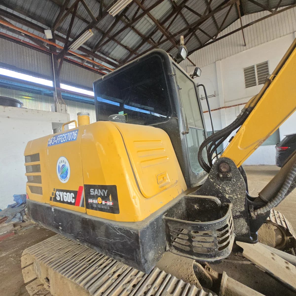 SANY | Excavator | SY60C | USED | Unregistered China - Image 6