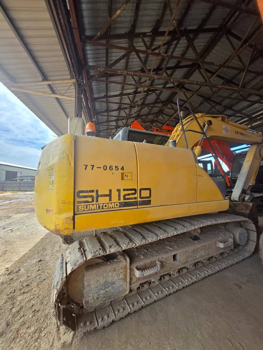 Sumitomo | Excavator | SH120-5 | Used | unregistered Japan - Image 3