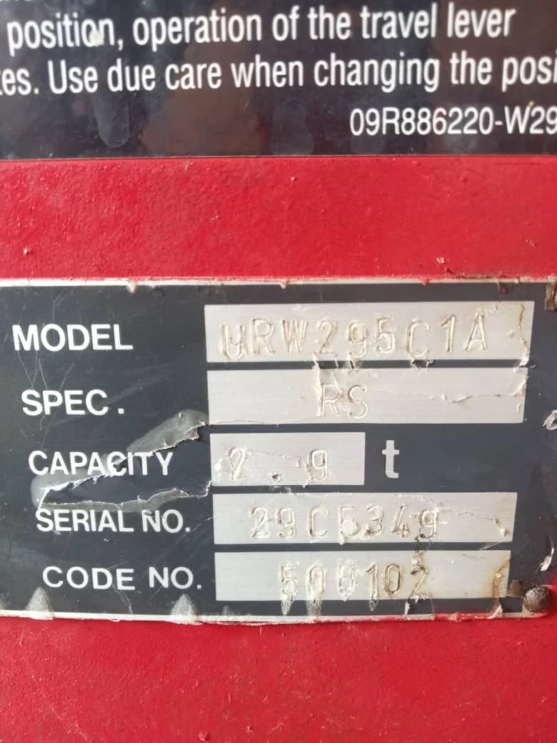 UNIC | URW-295C1A | Used | 09R886220-W29