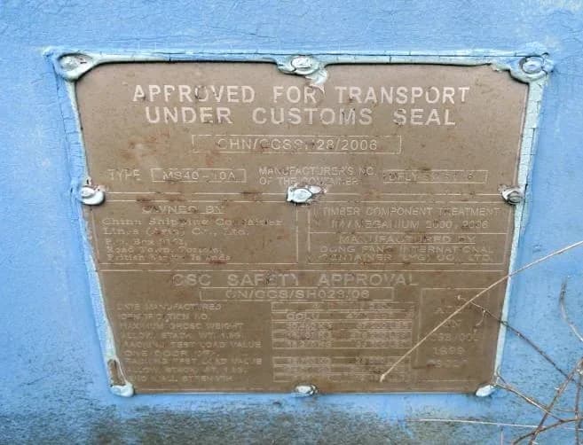 Used Container Cabin B82 | 40ft Modified Storage - Image 4