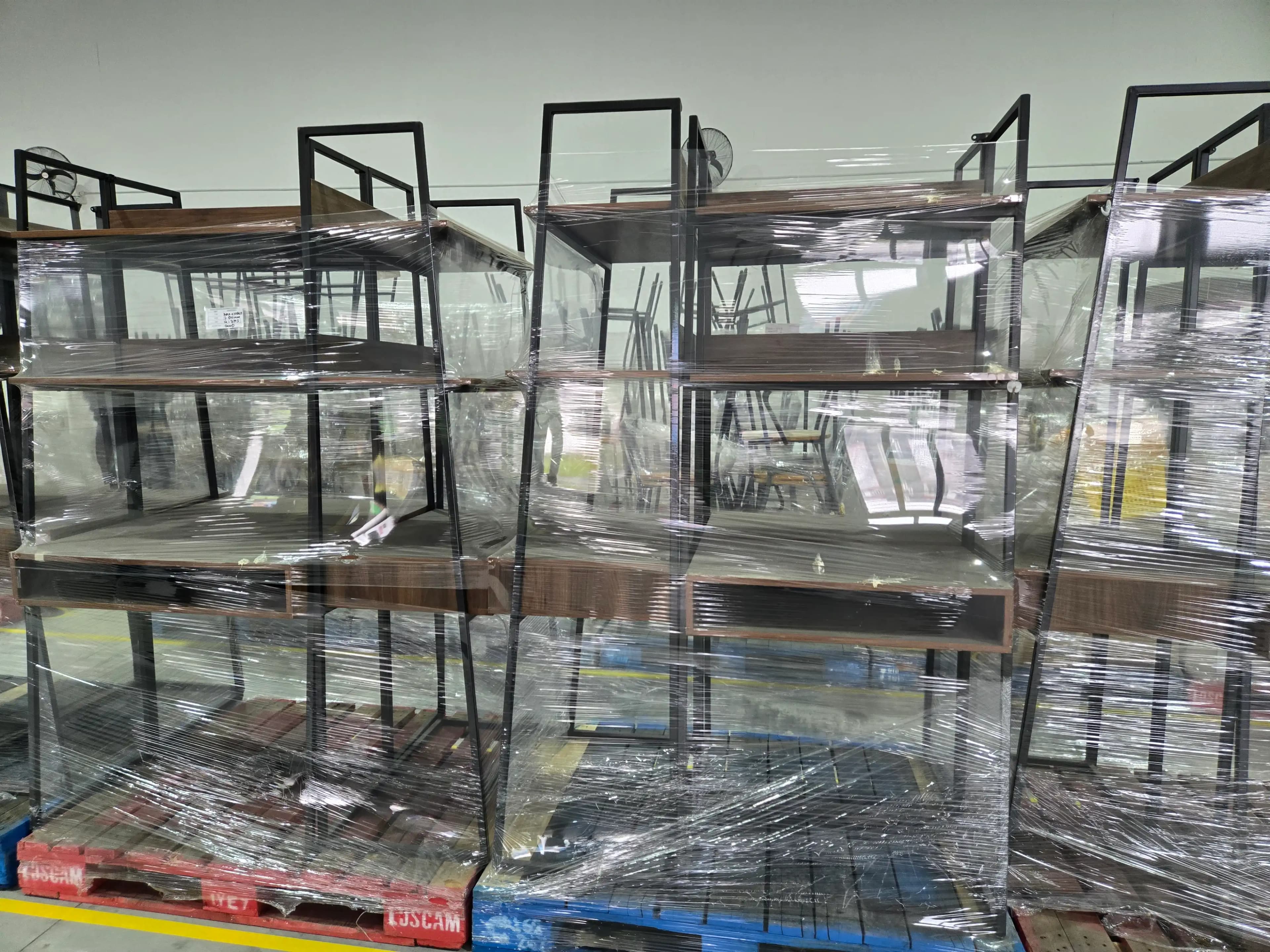 Bulk Lot: 21 Study Tables, 2 Water Tanks, 13 Stainless Steel Trays, 8 High Stools, 11 Plastic Chairs - Image 5