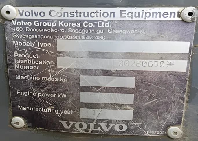 Volvo | Excavator | EC210D | 2017 | Used | EV150 - Image 8