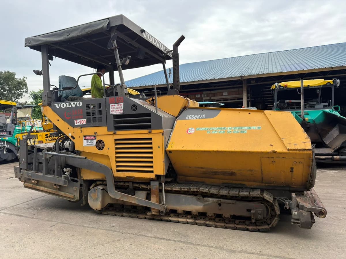 Volvo | Asphalt Paver | 6820 | Used | WC6354B - Image 9