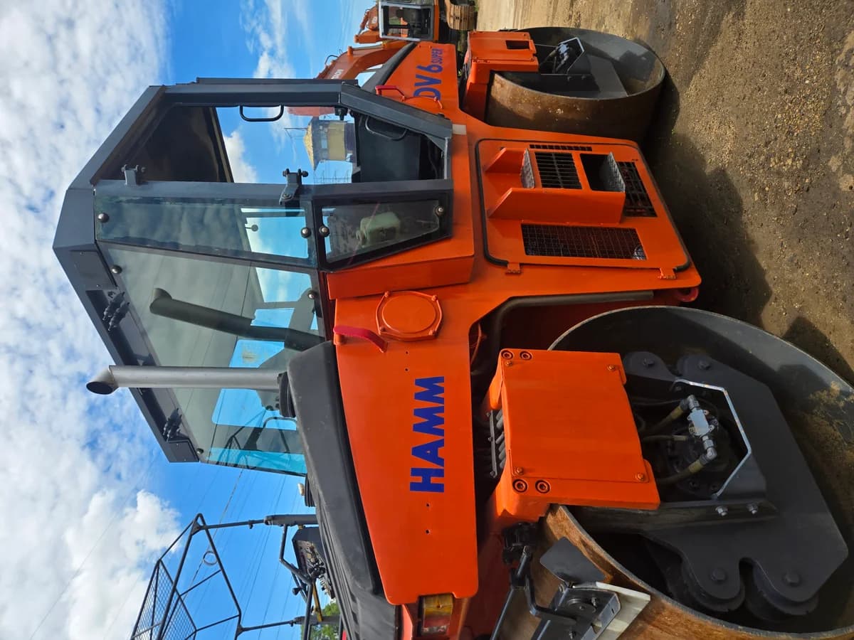HAMM | Tandem Vibratory Roller | DV 6 SUPER | 1999 | Used - Image 7